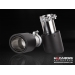 FIAT 500 Custom Carbon Fiber Exhaust Tips by MADNESS (2) - Carbon Fiber -  2.75" ID